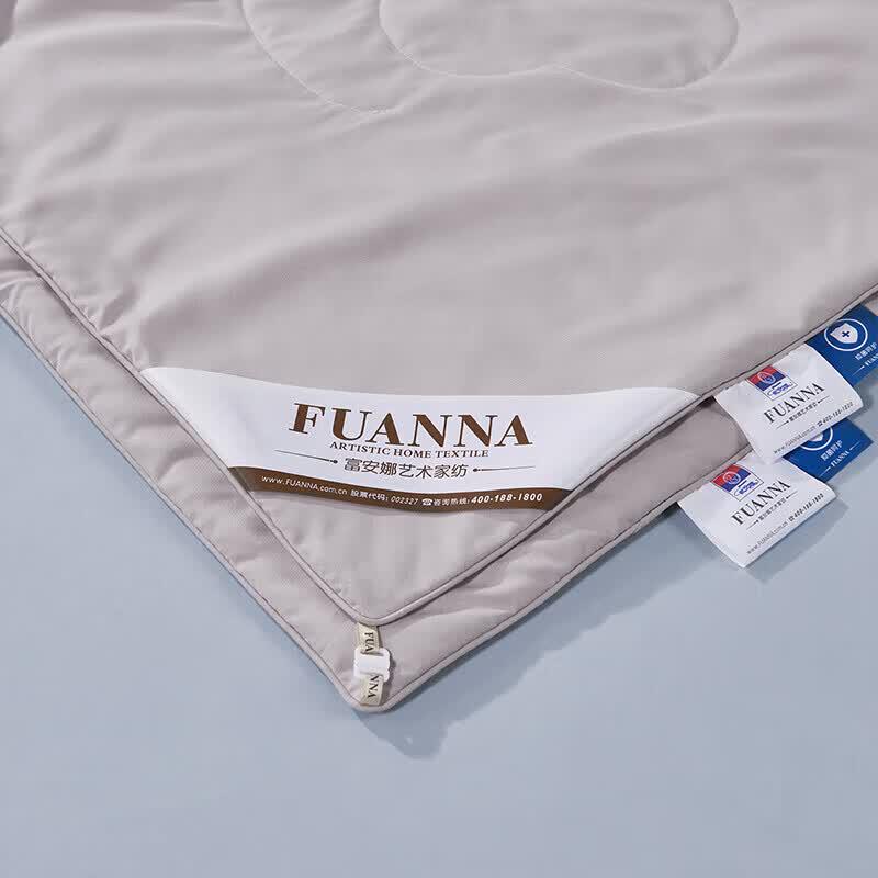 FUANNA All-Season 100% Tussah Silk 2-in-1 Duvet