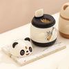Restaurant Decorative PP Panda Cat Unique Cute Toothpick Holder Storage Box Container Jar Toothpick Dispenser