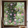 Plants and Flowers Glass Window Decoration Stickers Pvc Static Stickers Warm Decoration Colorful Flowers