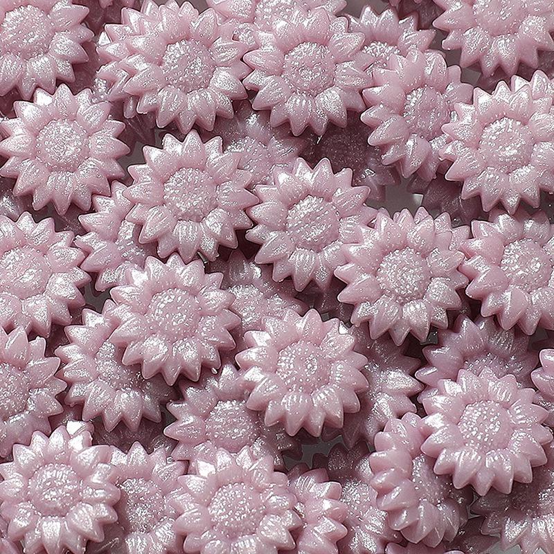 Huidisi Перламутровые Гранулы Сургуча Смешанных Цветов Подсолнух для Штампов