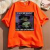 Call Me Magic Cuz I Be Gathering Funny Frog Meme Tshirt Unisex Unisex Casual Humor T Shirts Male Vintage Oversized Cotton Tshirts