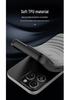 Wave Pattern iPhone 17 Pro Max Case with Magnetic Lens Holder, Apple 16/15 Compatible, Drop-Proof, Cross-Border Design