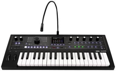 Синтезатор KORG microKORG 2 Limited Keys Metallic Black MBK Color/Аналоговое моделирование/Вокодер/Компактный/Цветной дисплей/Работает от батареек/37 MK-2