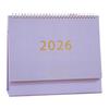 2026 Desk Calendar Retro Style Thick Paper Time Management Planner Home Office School Daily Schedule Planner