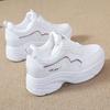 Fashion 2025 Spring and Autumn New Versatile Inner Women's Shoes Casual Sports Daddy Shoes Casual Shoes Square Head