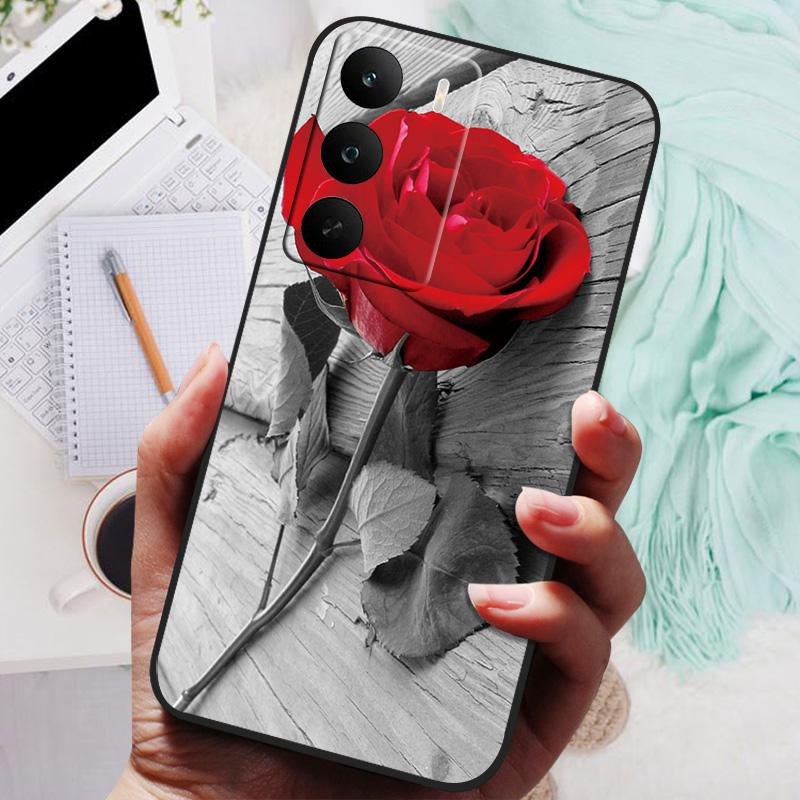 Чехол для Realme C73 Чехол для Realme C73 C71 Силиконовая мягкая задняя крышка со львом и волком Для чехла телефона Realme C73 RealmeC71 C 73 Защитный корпус