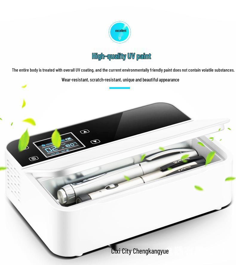 Портативный мини-холодильник для инсулина с перезаряжаемым контролем температуры