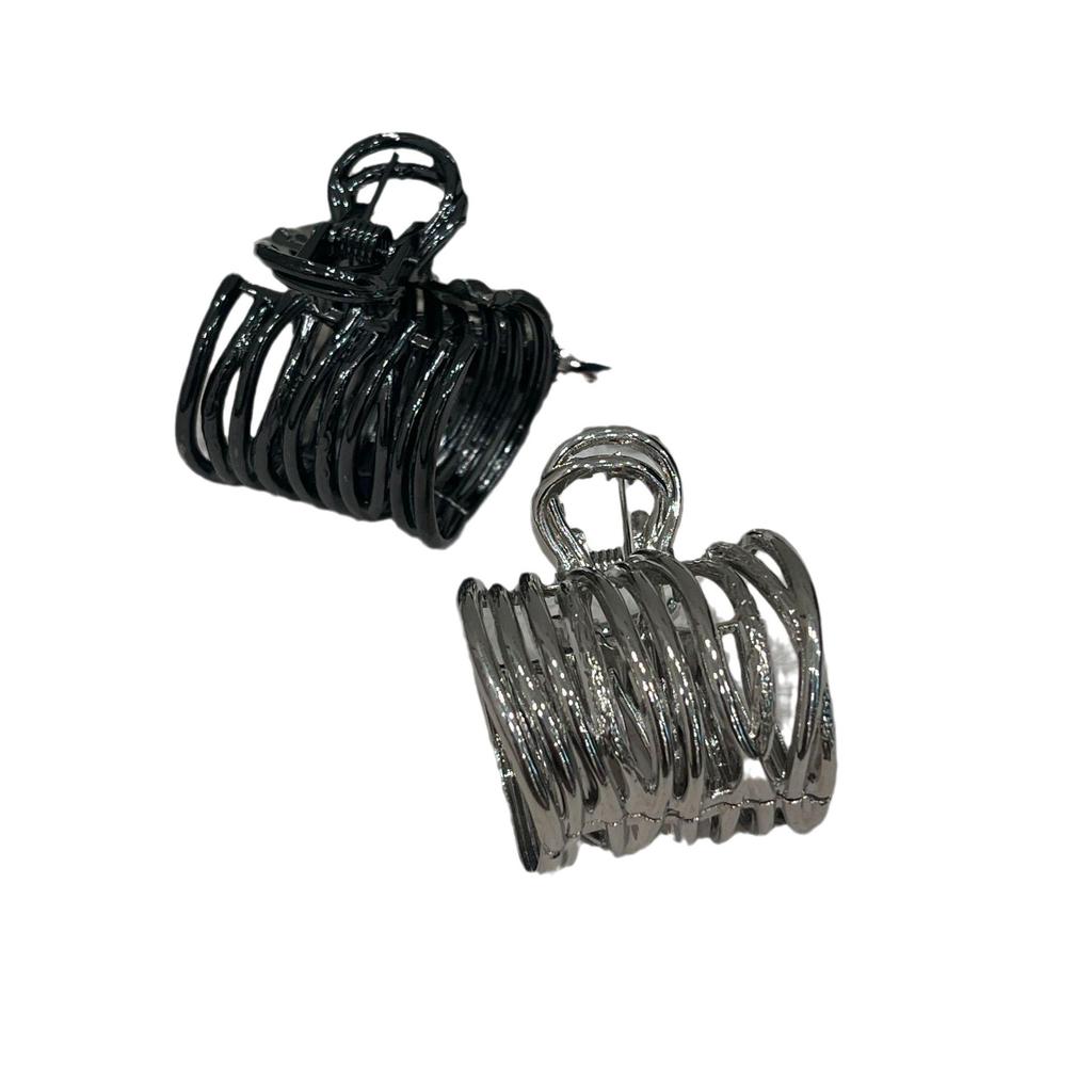 Элегантная заколка для высокого конского хвоста - металлическая шпилька для женских причесок