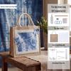 Handmade Tie-Dye Linen Bag DIY Kit for Team Building and Salon Activities