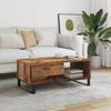 VidaXL Coffee Table Old Wood 90x50x36.5 Cm Engineered Wood, Side Table, Living Room Table, Side Table, End of 857338