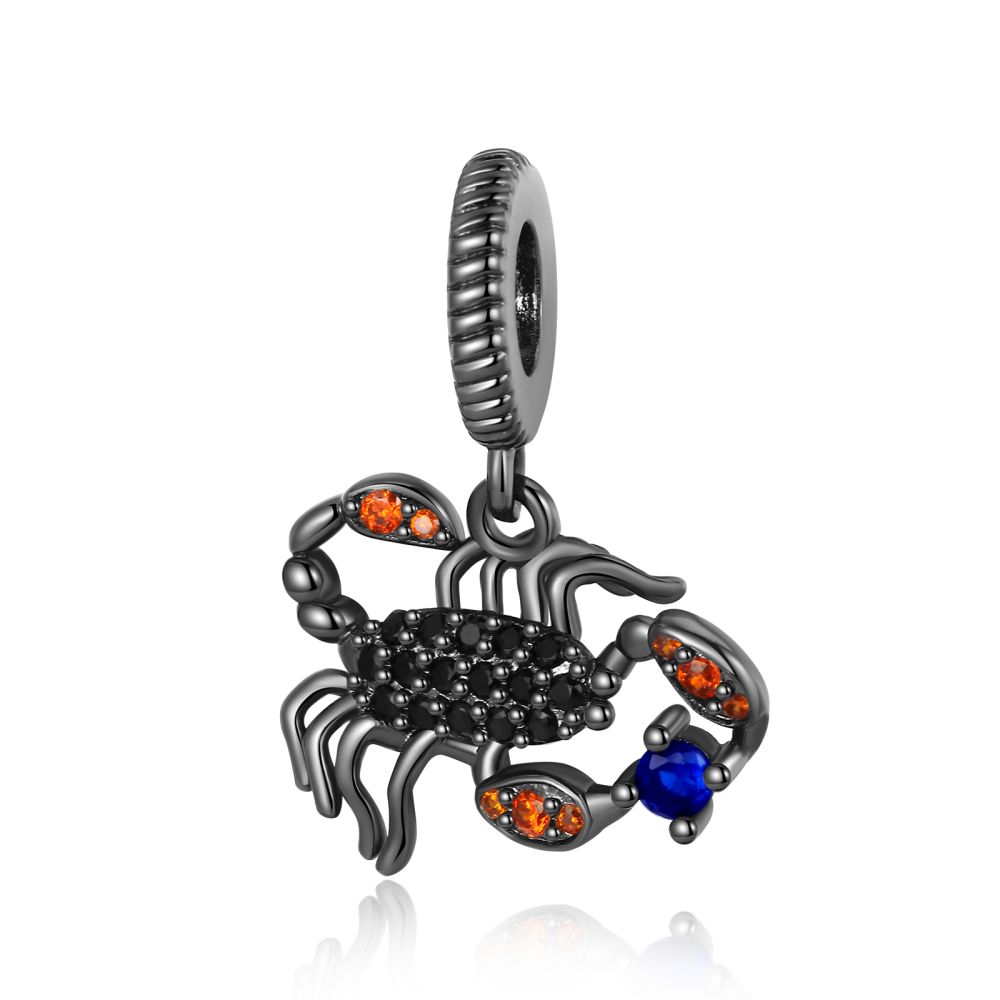 Черные готические подвески-шармы в виде кошек на Хэллоуин, подходят для медного оригинального браслета для изготовления ювелирных изделий, шармы для браслетов