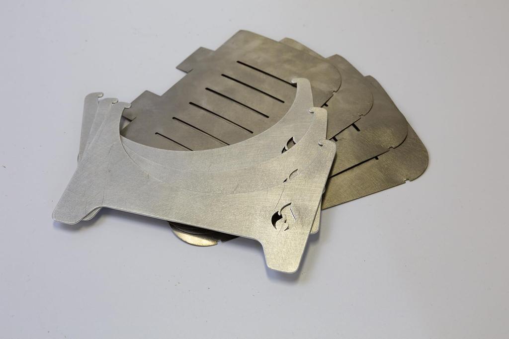 Titanium Fire Pit That Fits In the Large Mess Takibistin Large EXT Tin,