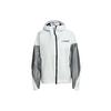 Terrex Agravic Three-Layer Pro Rain Jacket Letter Print Color Block Long Sleeve Hooded Jacket Women Jacket White H44104
