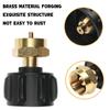 High Safety Propane Refill Adapter Brass Propane Bottle Adapter  Heating Needs
