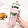 Sports Straw Water Bottle