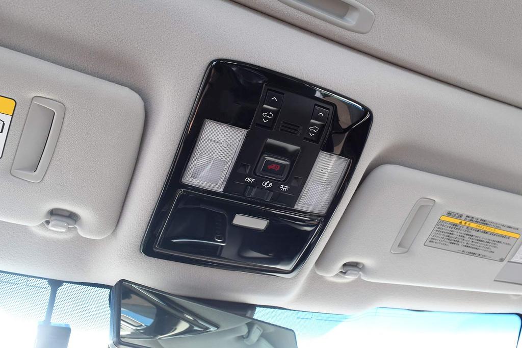 Панель потолочной консоли SecondStage для Toyota Land Cruiser Prado 150 серии, серия «Черный рояль», (T404BLK)