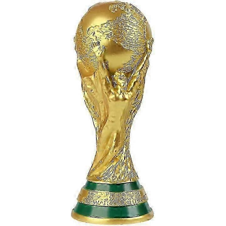 Official World Cup Trophy Replica - 27/36cm Resin Football Trophy for Fans and Collectors