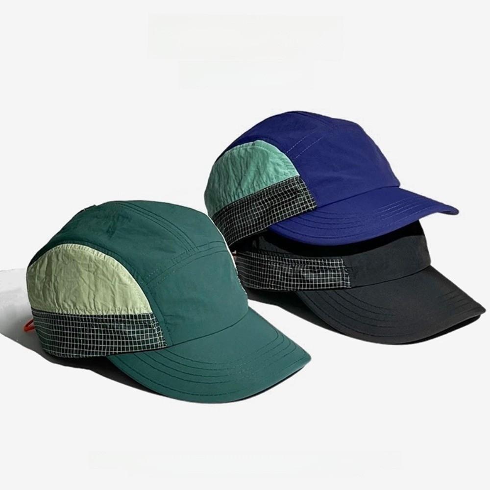 Quick-drying Flat Brim Hat Packable Cycling Sun Hat Casual Baseball Cap