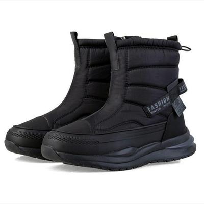 Зимние водонепроницаемые зимние ботинки женские нескользящие туфли на платформе для женщин плюшевые теплые ботильоны из хлопка для пары зимние ботинки Botas De Mujer