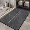 Light Luxury Crystal Velvet Floor Mat Household Non-slip Wear-resistant Tailoring Porch Floor Mat Dirty and Washable Entry Door Foot Mat