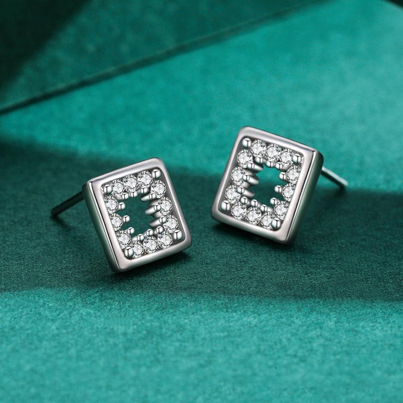 Танциз стерлингового серебра 925 пробы циркон серьги серьги-капли для женщин подарки на свадьбу