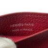 Подержанный кошелек HERMES Красная серия Evercolor Женский