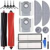 EATBALE S8 MaxV Max Ultra Robot Vacuum Accessories Kit Includes Dual Main Side HEPA Mop Dust Spare Replacement Cleaning Set Ultra/S8 Brushes, Brushes,