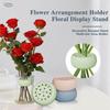 Silicone Spiral Ikebana Stem Holder DIY Bouquet Twister Vase Flower Arranger Grid