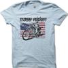 Футболка Easy Rider – Классический фильм про мотоциклы Графика Ретро Байкерская Футболка 6042