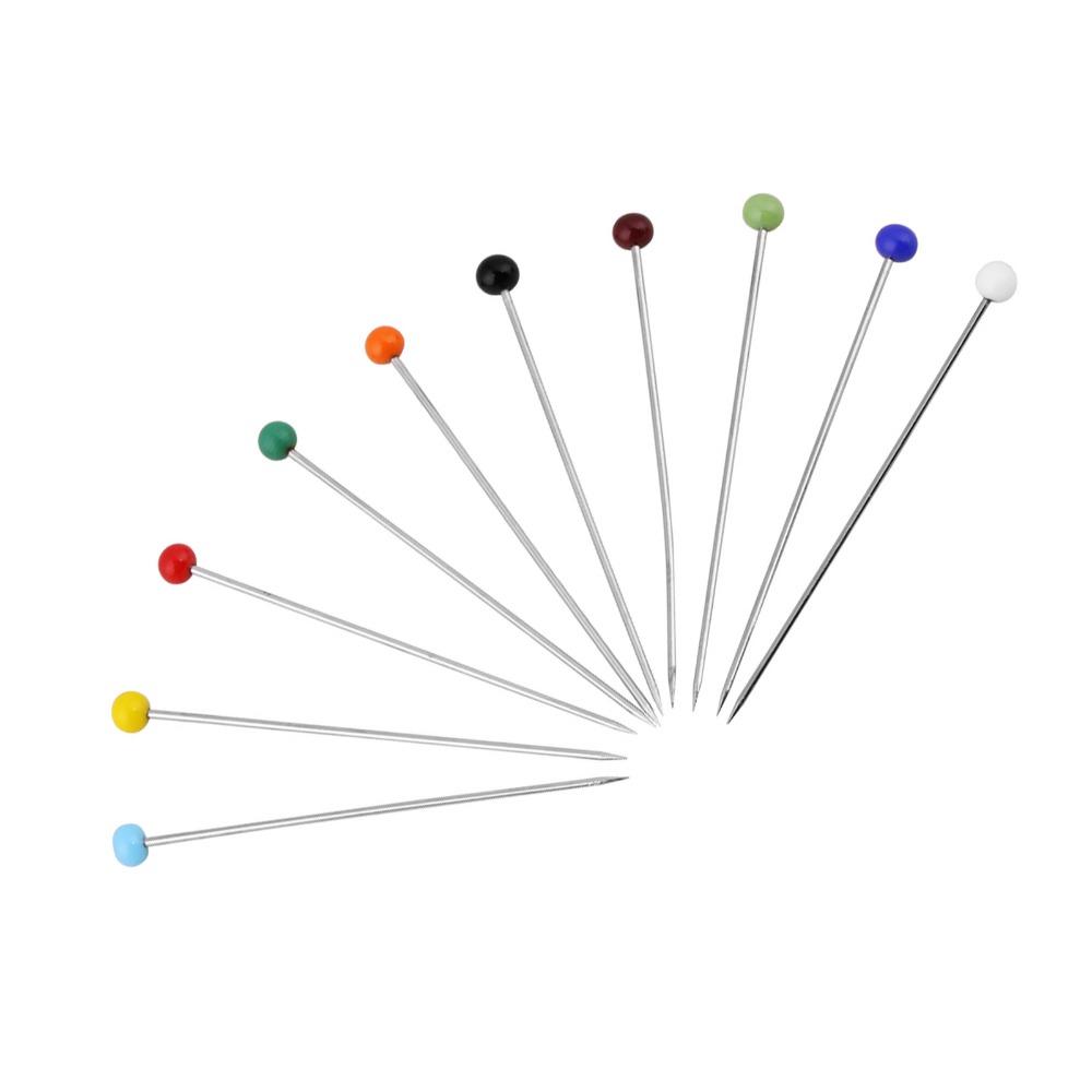 1000pcs 1.45 Inch Sewing Pins Multicolor Dressmaking Pins Quilting Pins Wedding Flower
