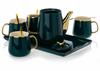 Serwis Kawowy Noah Green Gold Komplet