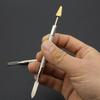 Stainless Steel Leather Edge Oil Pen Double Head Paint Roller Stick Gluing Dye Pen  Leather