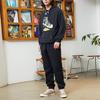 Converse Shoes Printing Fleece Lined Black Men's 10022937-A02
