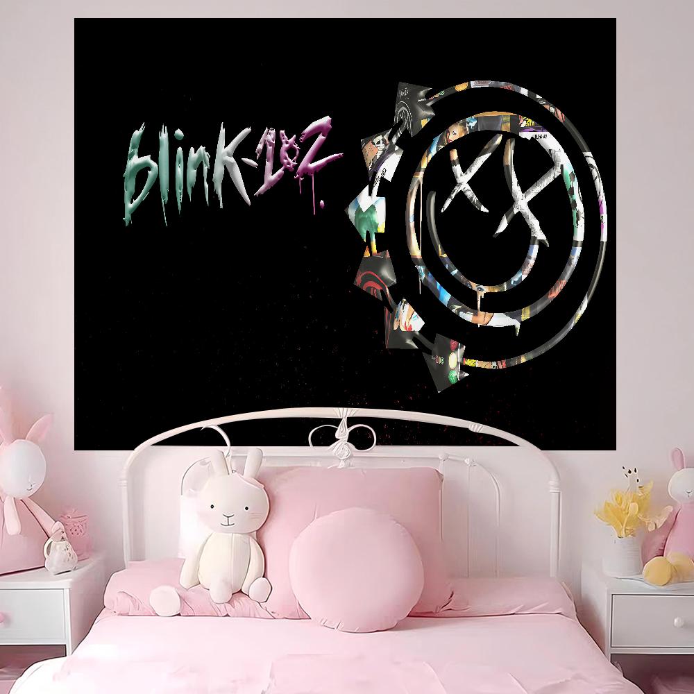BBLINK182 Band DIY Wall Tapestry For Living Room Home Dorm Decor Wall Art Decor