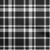 Georgette Viscose Black Fabric Tartan Quilting Supplies Print Sewing Fabric By The Yard 42 Inch
