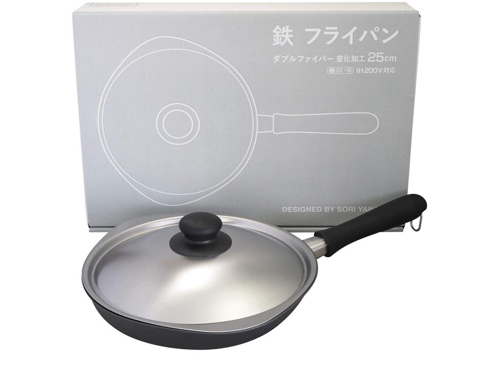Sori Yanagi Sori Yanagi A Iron Frying Pan with an Uneven Iron Surface That Is Nitrided To Prevent Compatible with Iron Frying Pan That Absorbs Oil