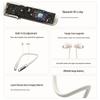 258 Bluetooth-наушники с шейным ободком, магнитной фиксацией, цифровым дисплеем, низкой задержкой, долгим временем работы от аккумулятора и высоким качеством звука.