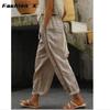 Wide Leg Pants Loose Trousers Large Size Women's Fashion Casual Trousers