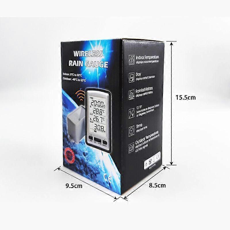 Wireless Indoor/Outdoor Thermometer and Rain Gauge