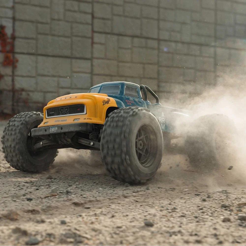 AAXS1 ARRMA ARA8611V6 NOTORIOUS V6 6S 4X4 BLX Brushless 1/8 RC Electric Remote Control Model Car Monster Truck Adult Children's Toys