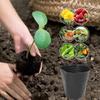 500pcs/set New Disposable Plant Propagation Pots Plastic Black Seedling Cup Plant Nutrition Cups Garden Tools