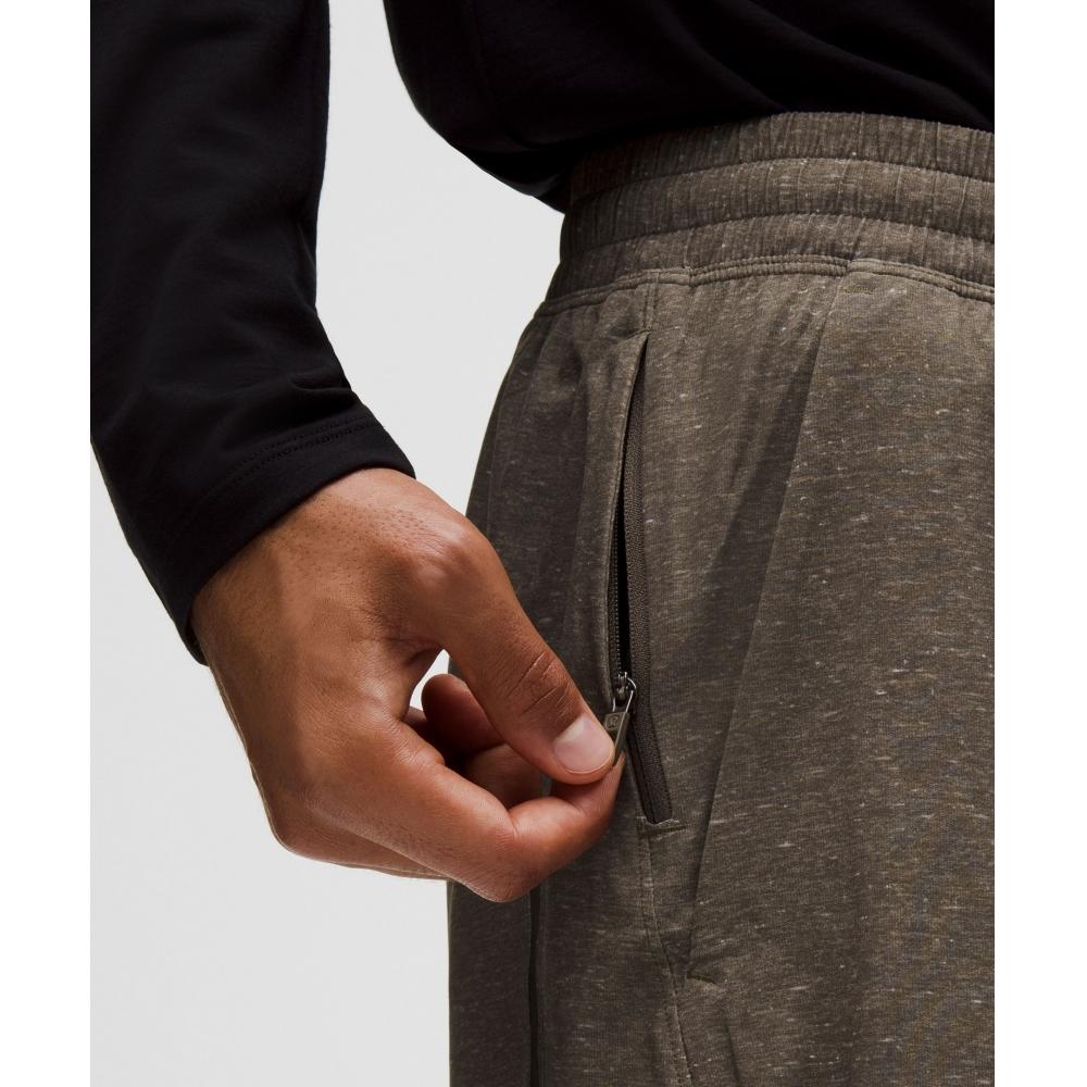 Lululemon Pace Breaker Lined Short 7  Speckled Heather Olive Brown Multi