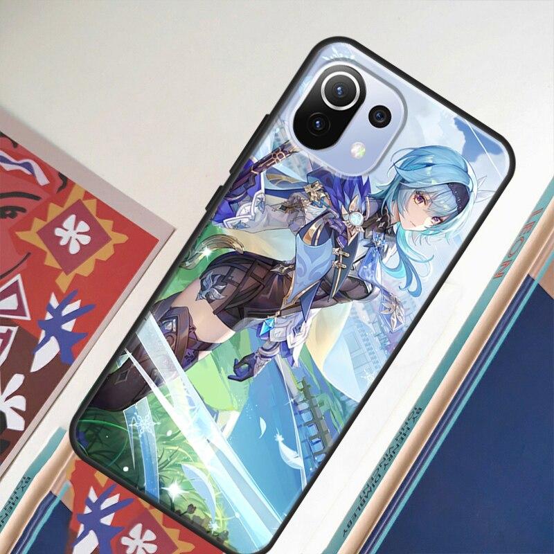 Чехол Genshin Impact Eula для POCO F3 X3 GT F1 F2 M3 M4 Pro, чехол для телефона Xiaomi Mi 11 Lite Mi 11T Pro 10T