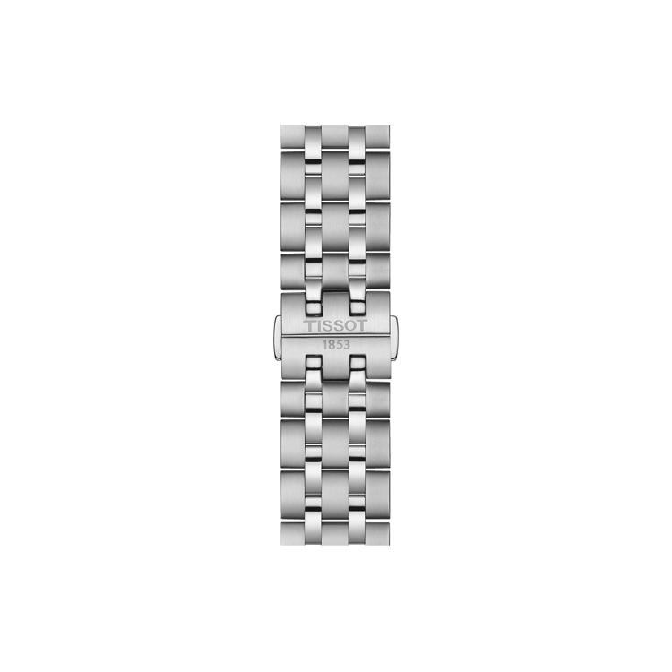 Tissot Коллекция «Мечтательная светская львица» Мужские кварцевые часы Часы 42 мм Белый циферблат Корпус из нержавеющей стали T129.410.11.013.00