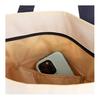 PUMA Polyester Shoulder Bag Unisex Beige & Navy Blue 091735-01