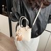 High-end Hand Bag Women's New Popular Spring and Summer Fashion Casual Shoulder Bag Crossbody Bucket Bag