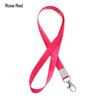 1Pcs Thicken Fashion Name Tag ID Card Holder Hanging Rope Neck Strap Lanyards Badge Holder Lanyard