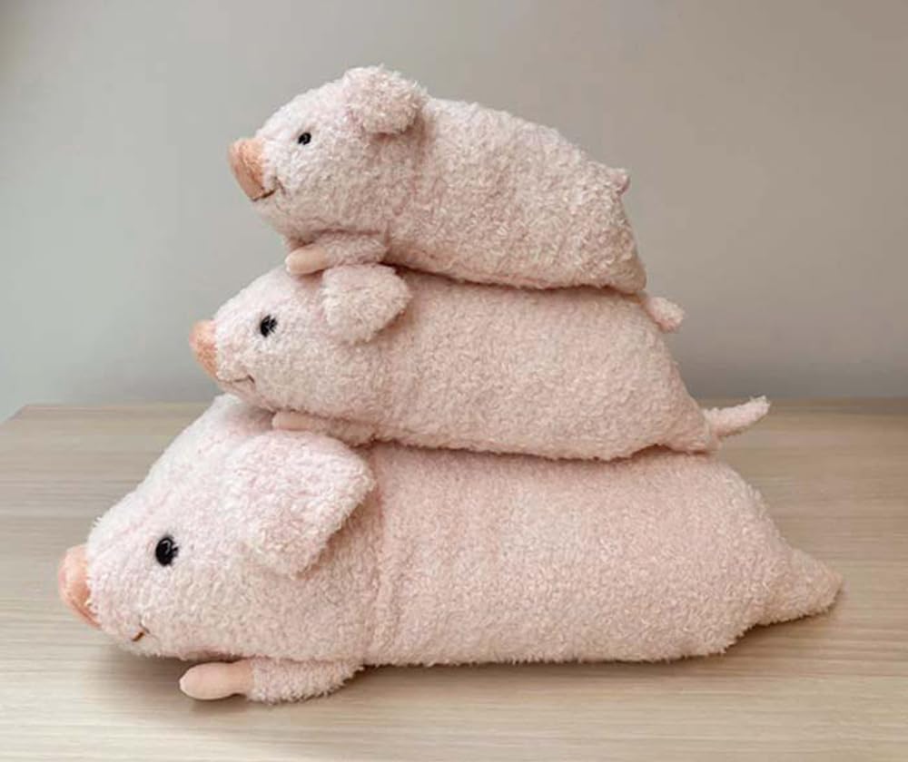 Monseuil Плюшевый поросенок розовый Cochon среднего размера 10697