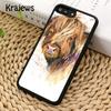Krajews Animal cattle cow watercolor painting Phone Case For iPhone 17 Air 16 15 14 plus 11 12 13 pro max coque