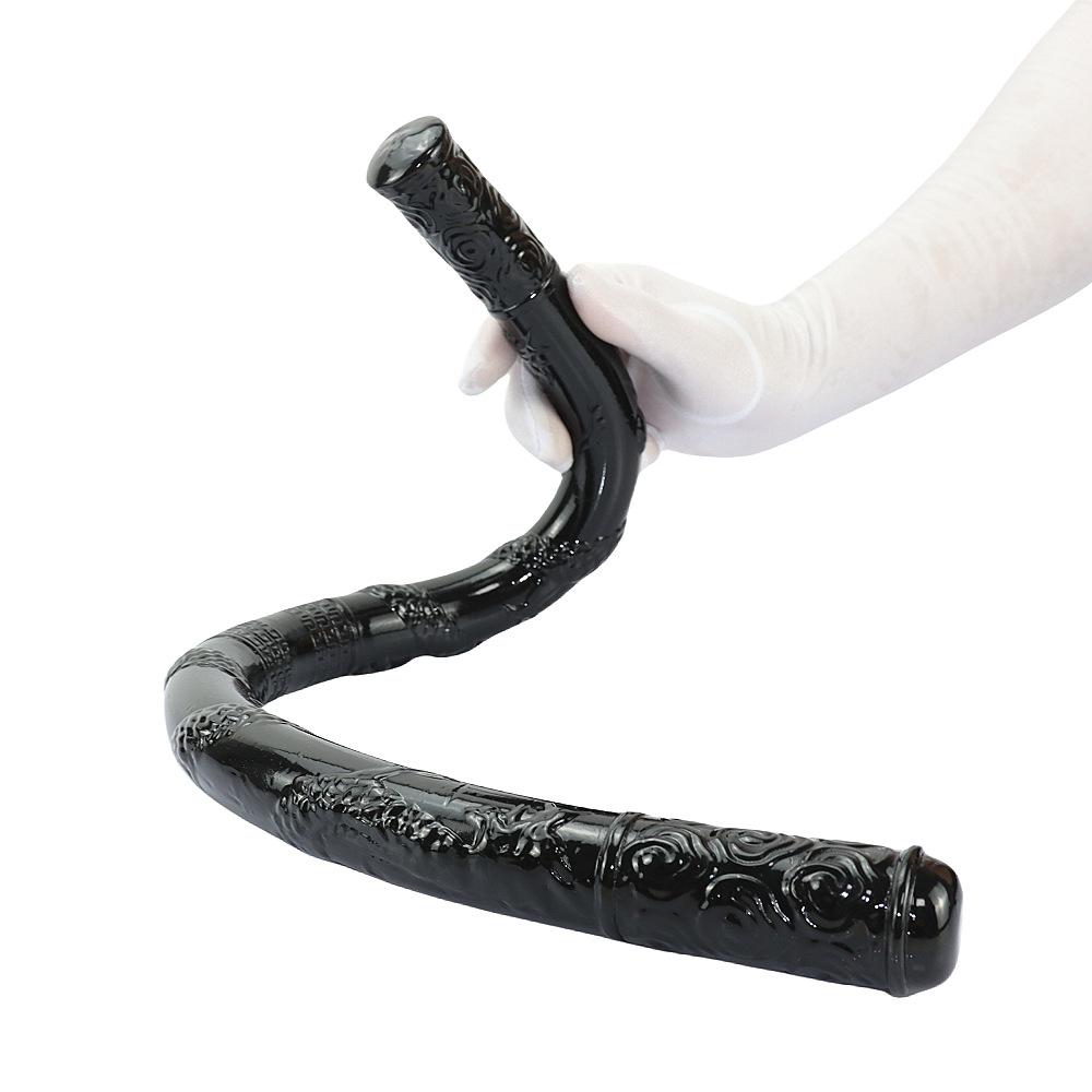 Двуглавый дракон анальная пробка - Длинный, мягкий вибратор для взрослых